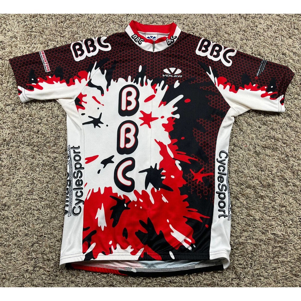 Voler Team BBC Race Raglan XL S/S Cycling Jersey